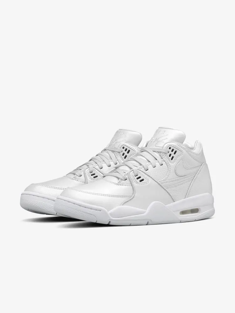 Кроссовки NikeLab Air Flight '89 'Triple White' — изображение 2 из 6, белый