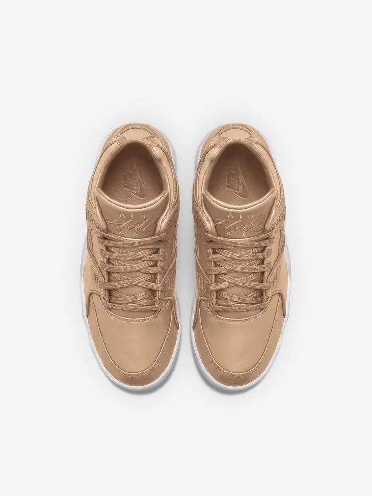 Кроссовки Nike NikeLab Air Flight '89 'Vachetta Tan' — изображение 4 из 7, бежевый/белый-бежевый