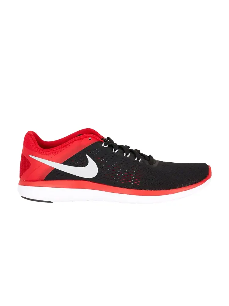 Кроссовки Nike Flex 2016 RN 'Black University Red' — изображение 1 из 1, коричневый