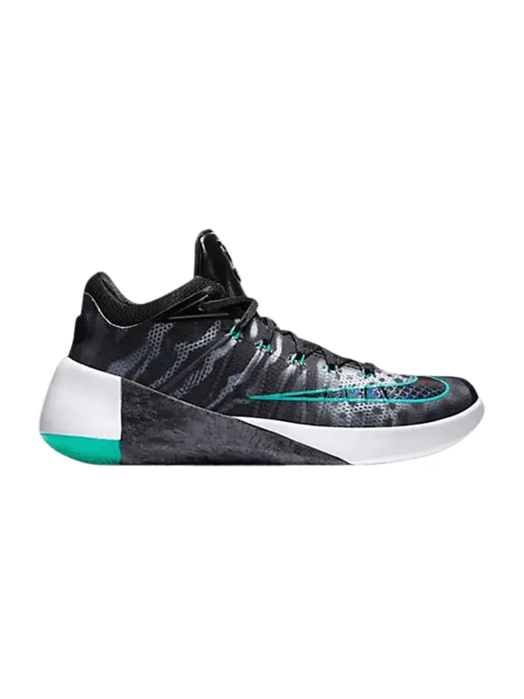 Кроссовки Nike Hyperdunk 2015 Low 'Black Aqua' — изображение 1 из 1, черный//голубой/белый