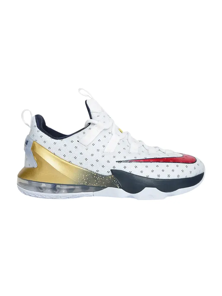 Кроссовки Nike LeBron 13 Low 'Olympics' — изображение 1 из 1, белый
