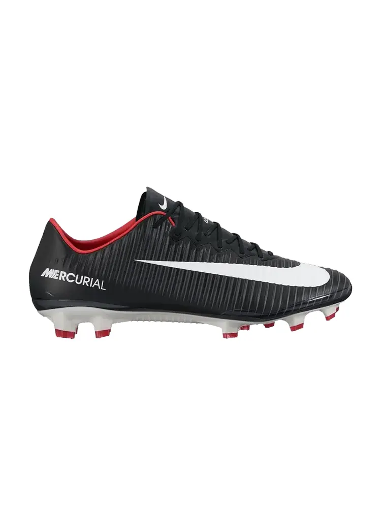 Кроссовки Mercurial Vapor 11 FG 'Black Red' — изображение 1 из 1, черный красный