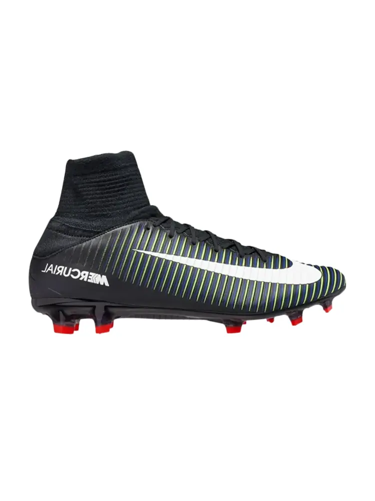 Кроссовки Nike Mercurial Veloce 3 DF FG 'Electric Green' — изображение 1 из 1, черный
