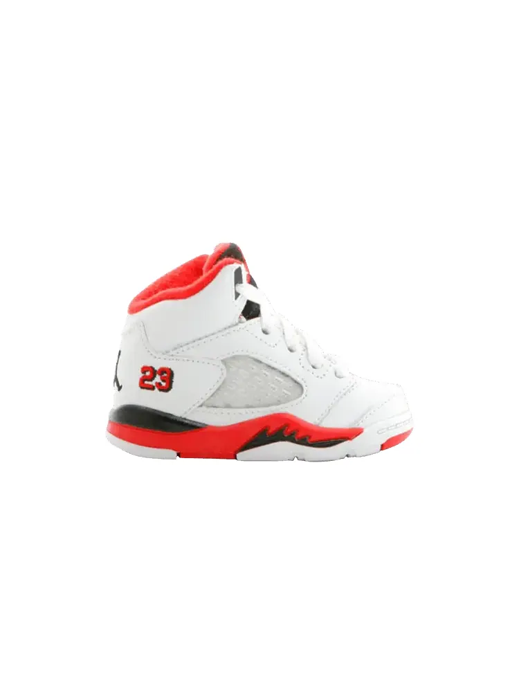 Кроссовки Air Jordan Air Jordan 5 Retro Td — изображение 1 из 1, белый/красный-черный