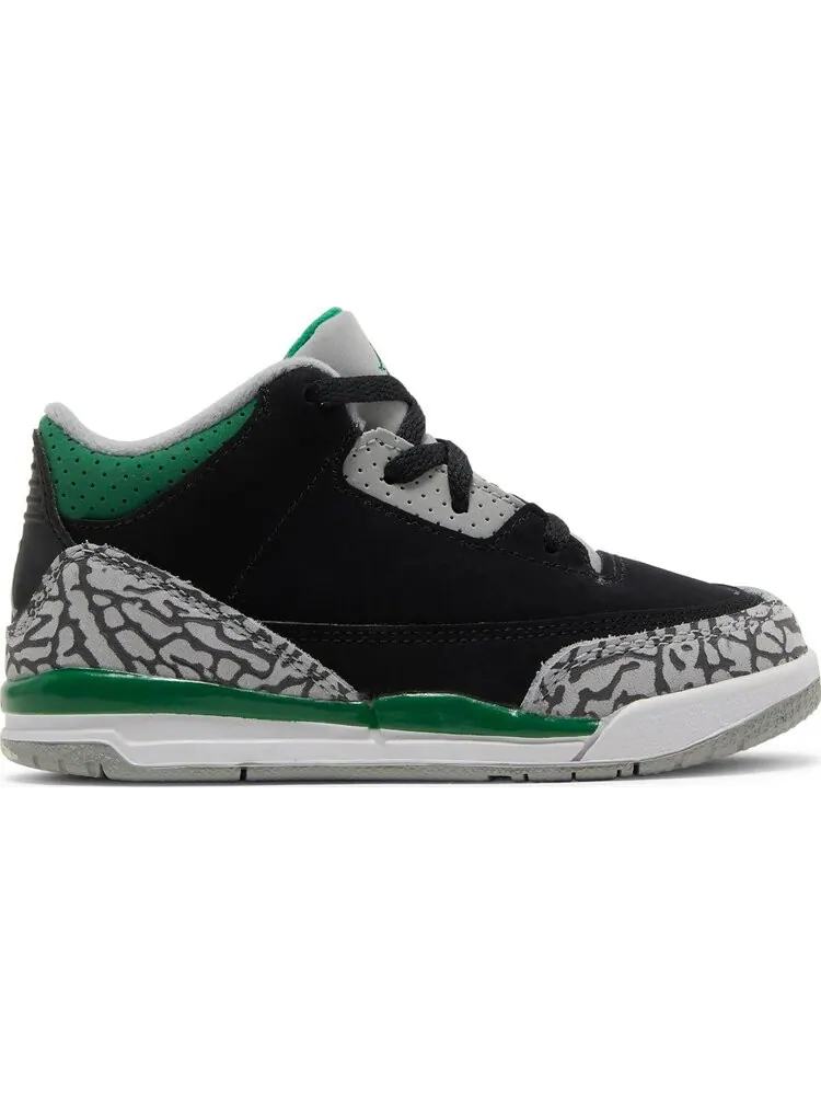 Кроссовки Air Jordan 3 Retro TD Pine Green — изображение 1 из 8, черный