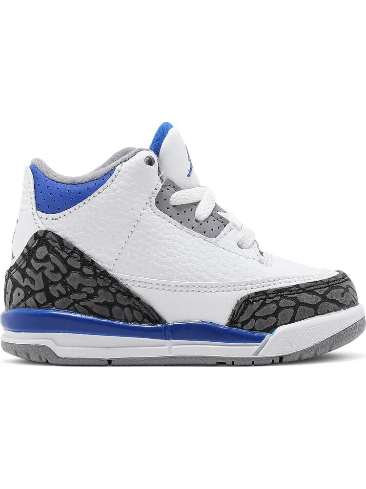 Кроссовки Air Jordan 3 Retro TD Racer Blue — изображение 1 из 8, белый