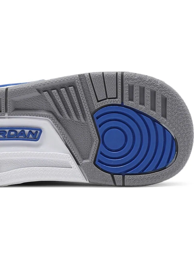 Кроссовки Air Jordan 3 Retro TD Racer Blue — изображение 5 из 8, белый