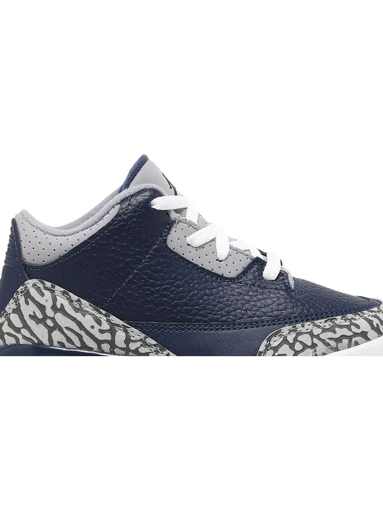 Кроссовки Air Jordan 3 Retro TD Georgetown — изображение 2 из 8, синий
