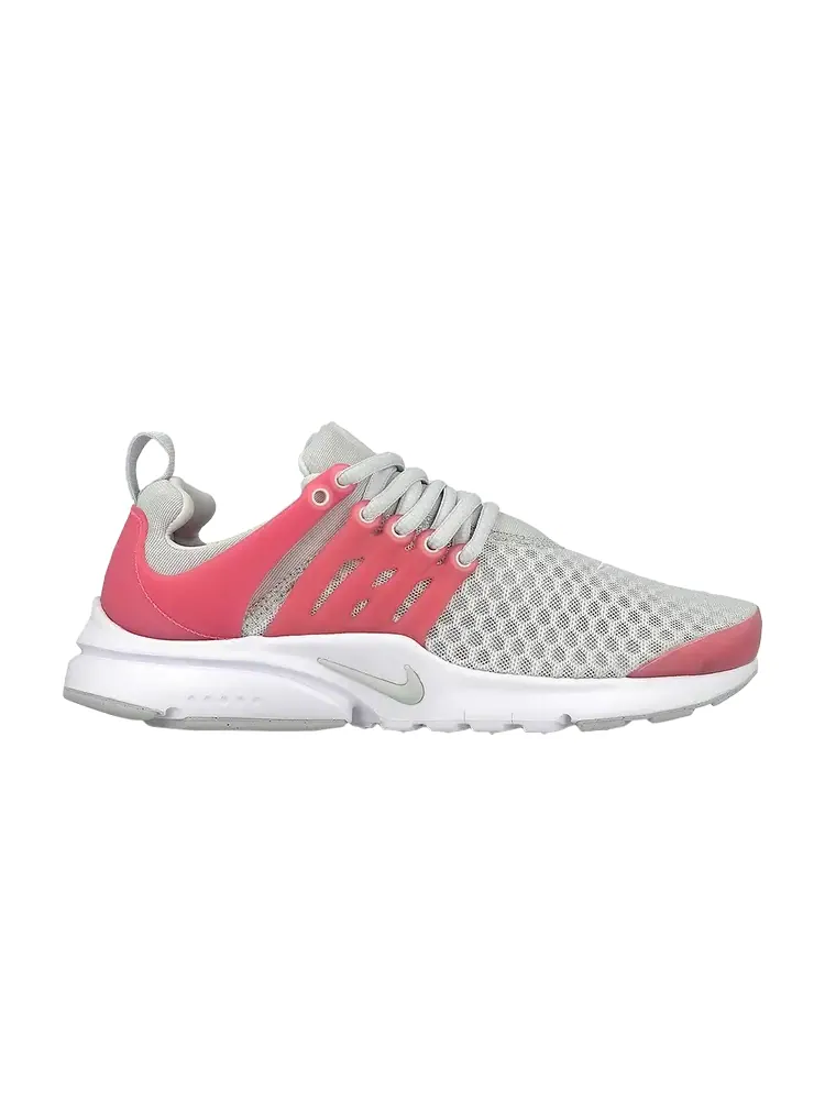 Кроссовки Nike Presto Breathe GS 'Platinum Pink' — изображение 1 из 1, белый