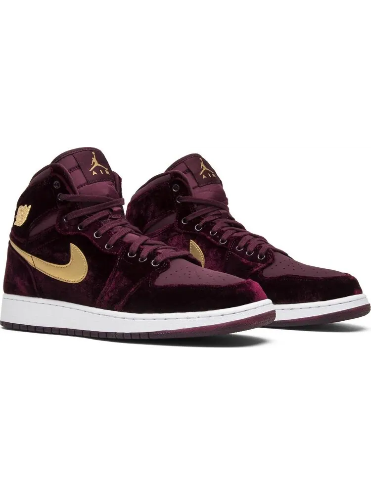 Кроссовки Air Jordan 1 Heiress GG Velvet — изображение 8 из 8, красный
