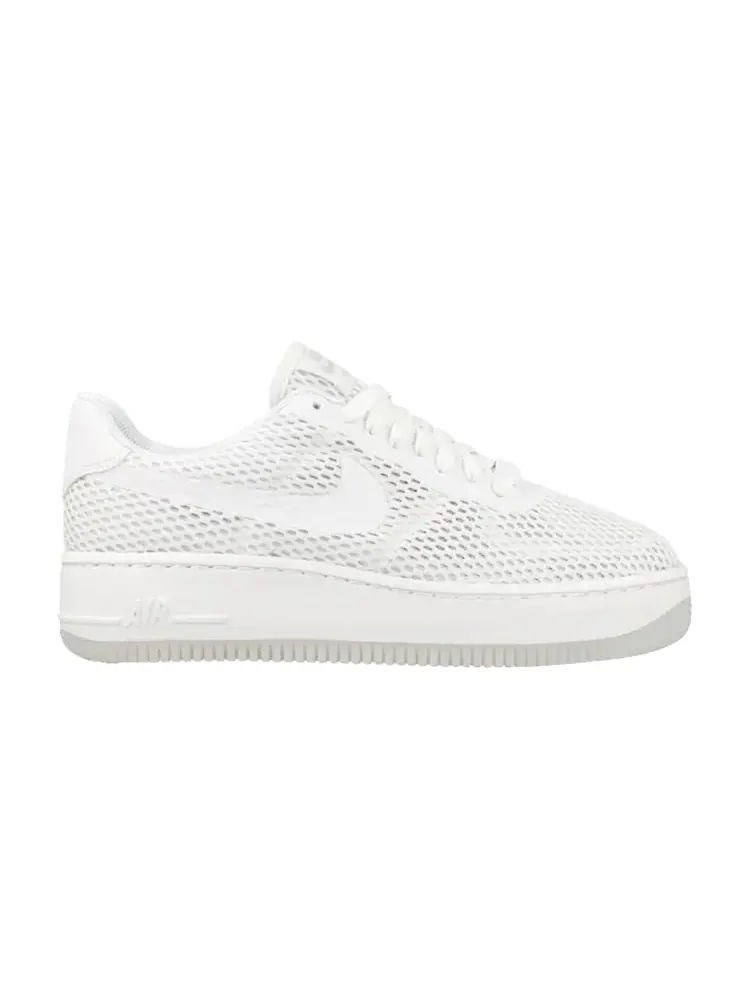 Кроссовки Nike Wmns Air Force 1 Low Upstep BR — изображение 1 из 1, белый/белый