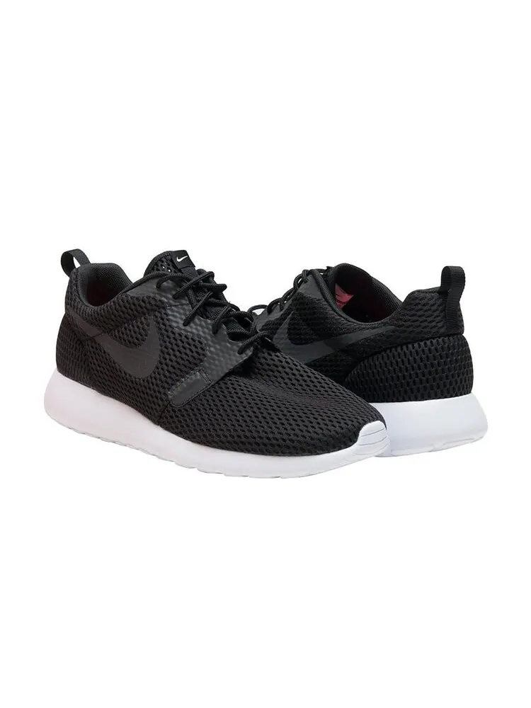 Кроссовки Nike Roshe One Hyperfuse Breathe 'Black' — изображение 3 из 4, черный