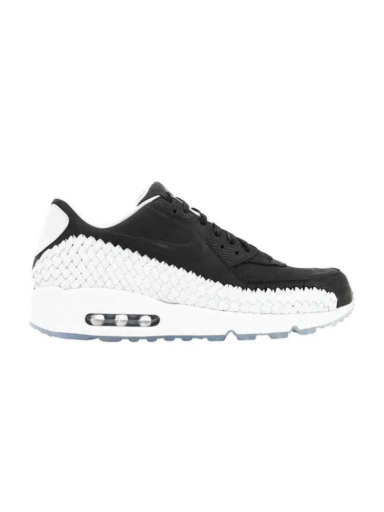 Кроссовки Nike Air Max 90 Woven 'Black White' — изображение 1 из 1, черный