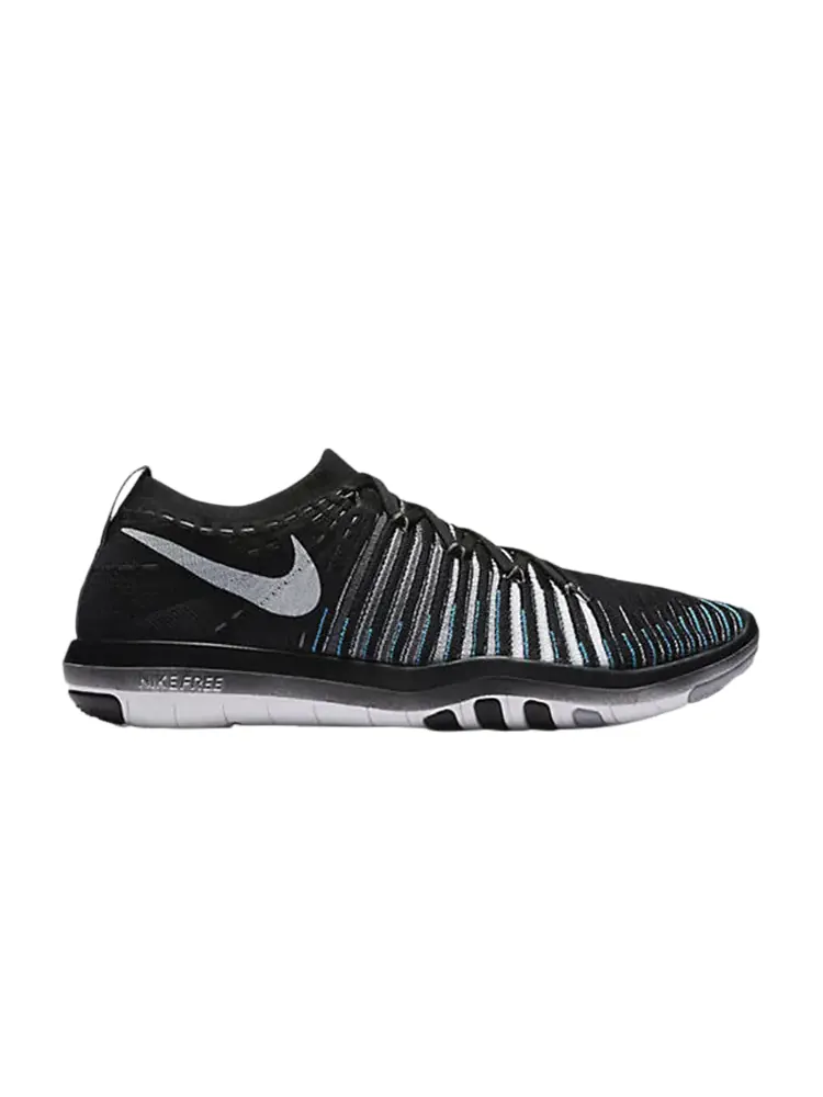 Кроссовки Nike Wmns Free Transform Flyknit 'Black Grey' — изображение 1 из 1, черный