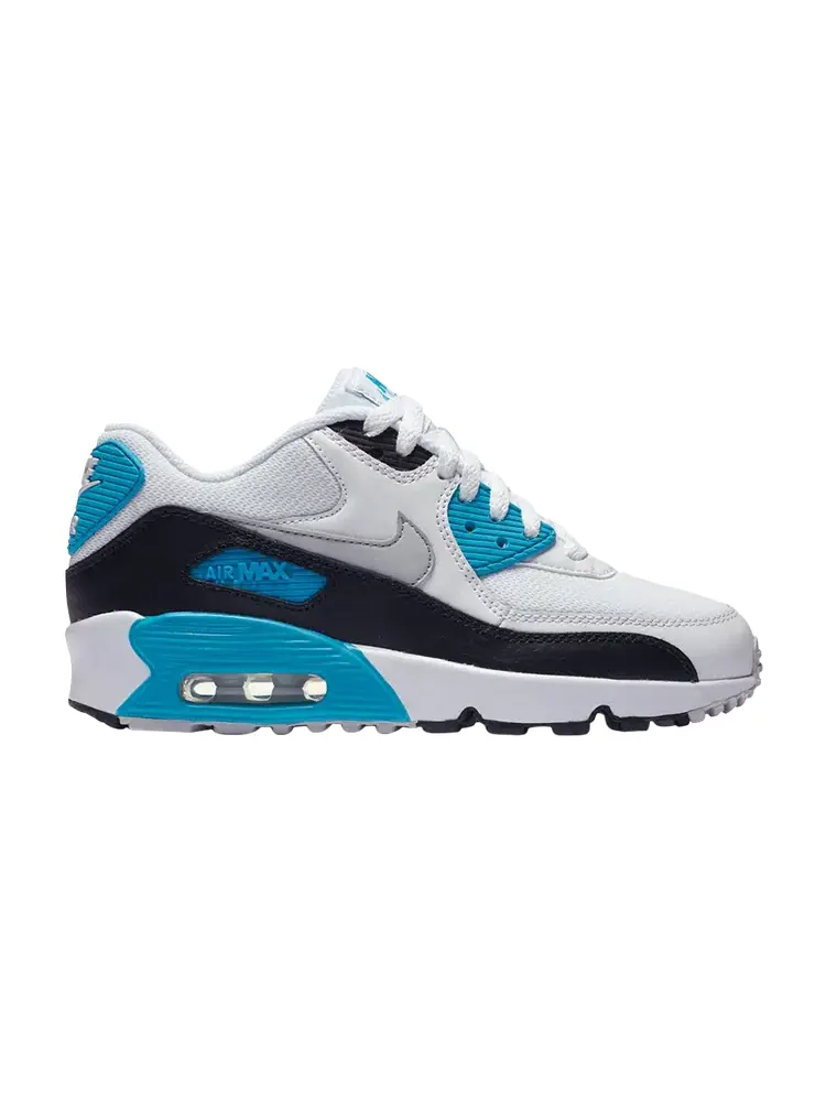 Кроссовки Nike Air Max 90 Mesh GS 'Blue Lagoon' — изображение 1 из 1, синий