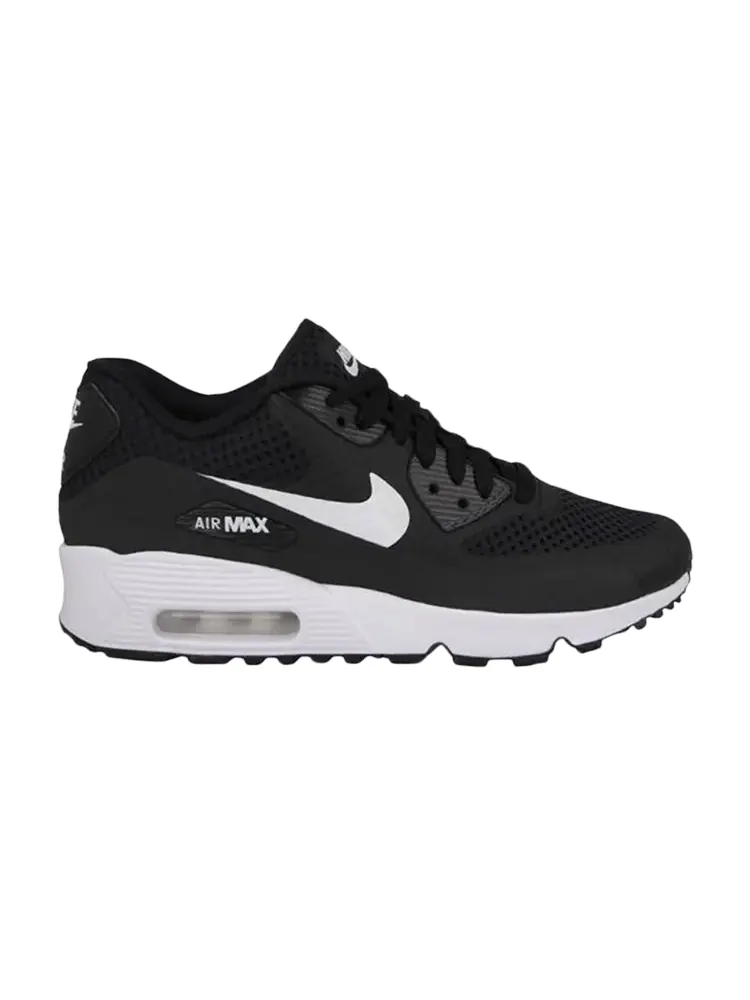 Кроссовки Nike Air Max 90 Breathe GS 'Black' — изображение 1 из 1, черный