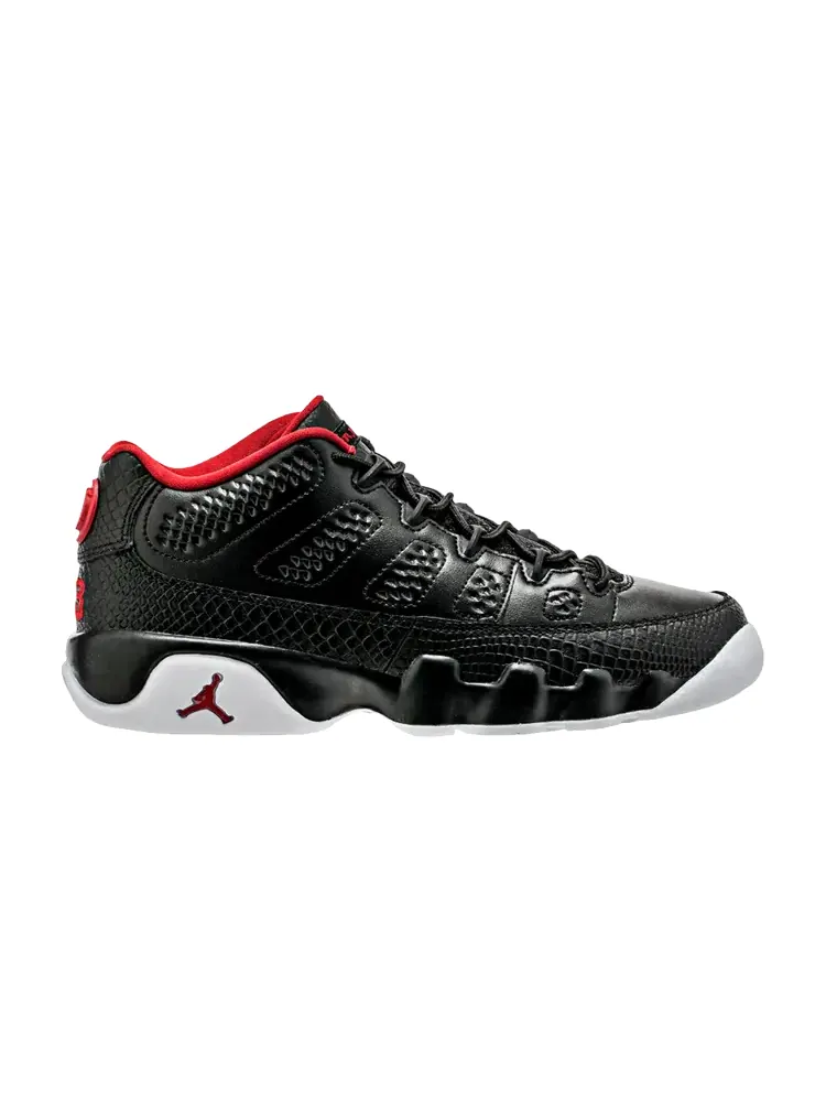 Кроссовки Air Jordan 9 Retro Low BG 'Snakeskin' — изображение 1 из 4, черный