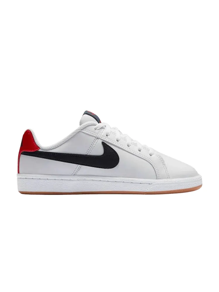 Кроссовки Nike Court Royale GS 'White Obsidian Gum' — изображение 1 из 1, белый//красный