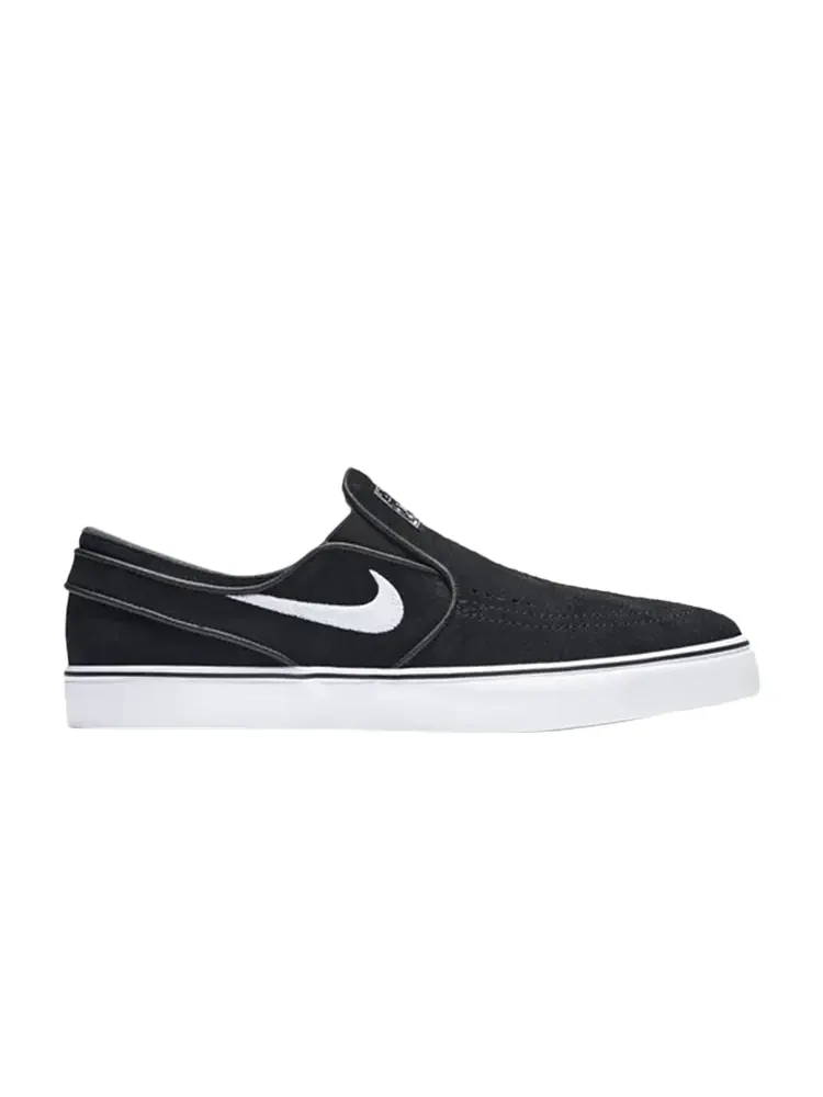 Кроссовки Nike Zoom Stefan Janoski Slip-On 'Black' — изображение 1 из 1, черный