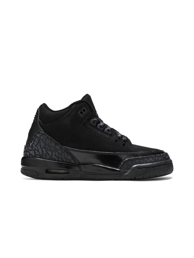 Кроссовки Air Jordan 3 Retro GS 'Black Cat' — изображение 1 из 4, черный
