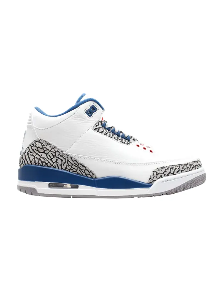 Кроссовки Air Jordan 3 Retro GS 'True Blue' — изображение 1 из 1, белый