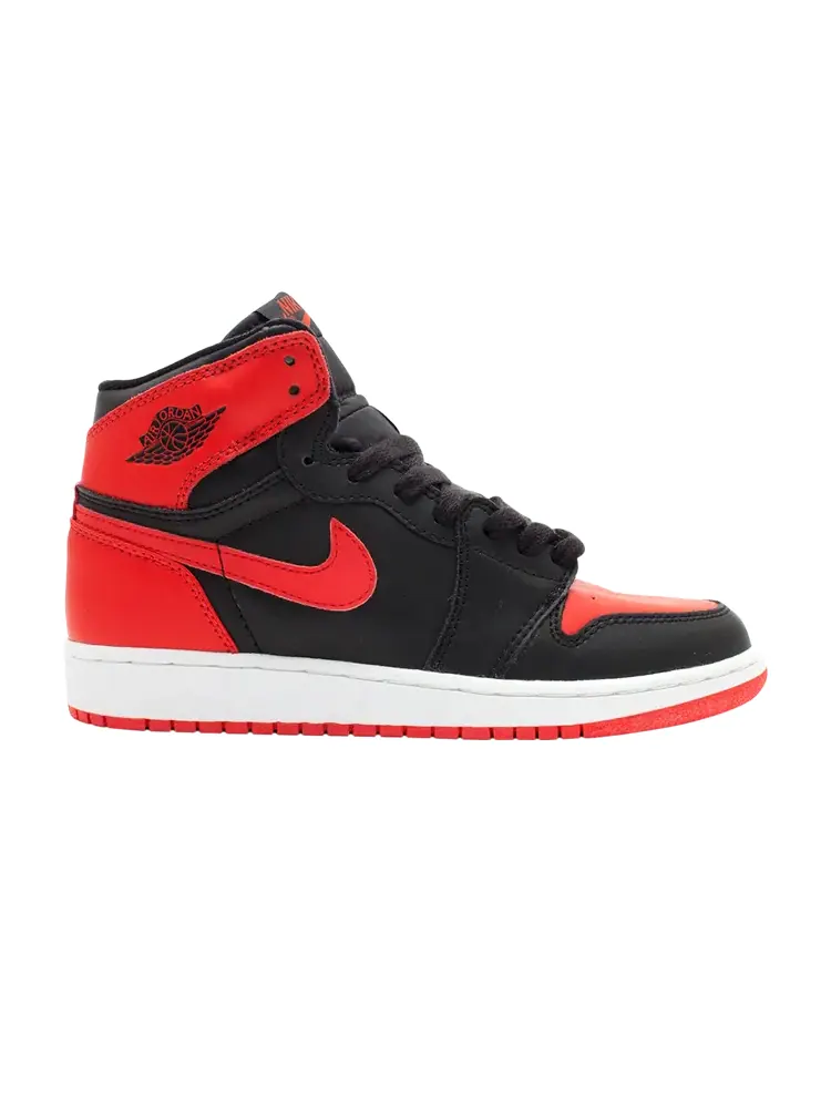 Кроссовки Air Jordan 1 Retro GS 'Bred' — изображение 1 из 1, черный