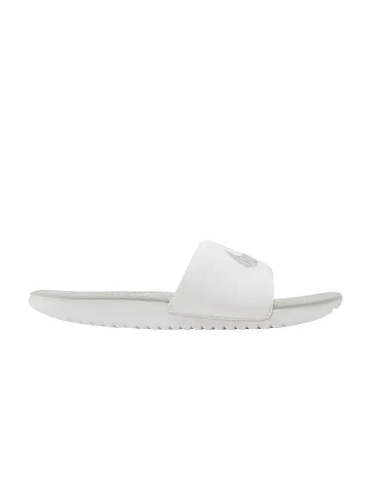 Сандалии Nike Wmns Kawa Slide 'White Metallic Silver' — изображение 1 из 9