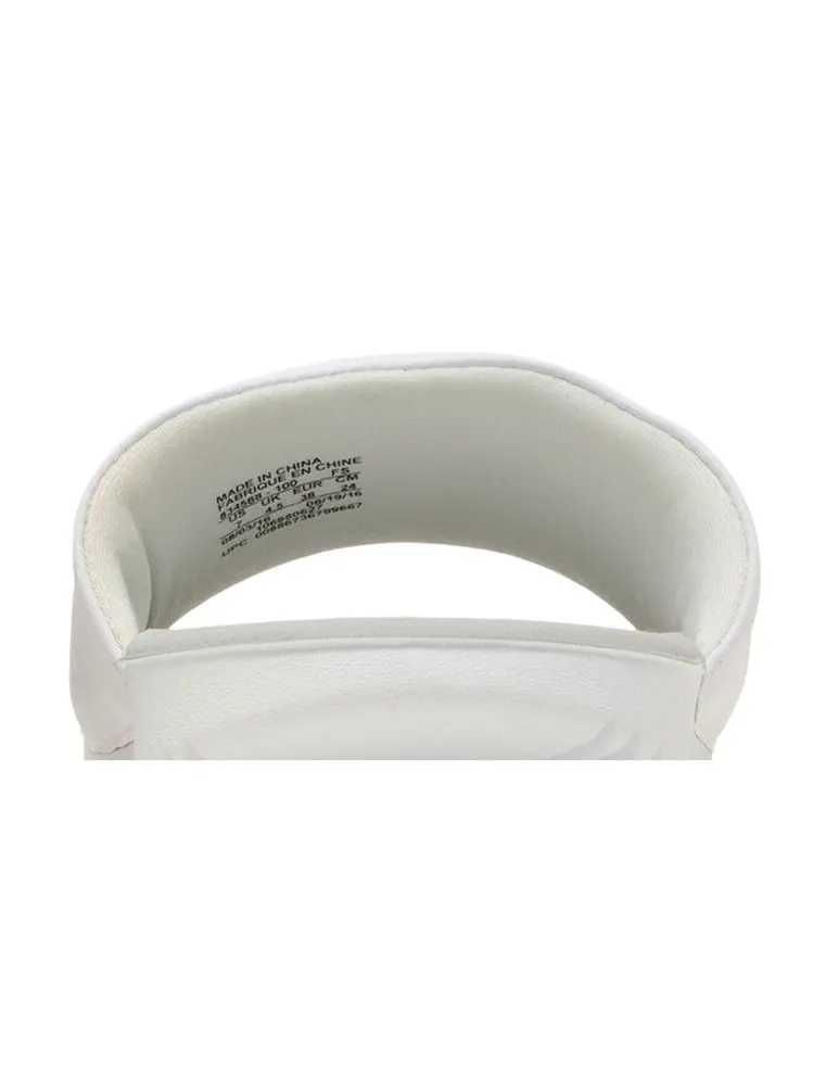 Сандалии Nike Wmns Kawa Slide 'White Metallic Silver' — изображение 8 из 9