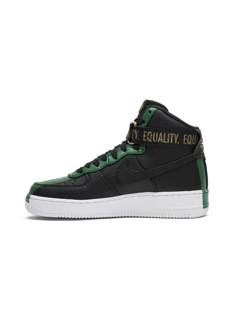 Кроссовки Nike Air Force 1 High 'BHM' — изображение 3 из 4, черный