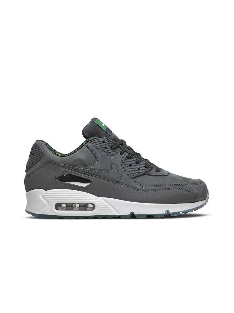 Кроссовки Nike Air Max 90 PRM QS 'Chicago' — изображение 2 из 9, серый/темный серый