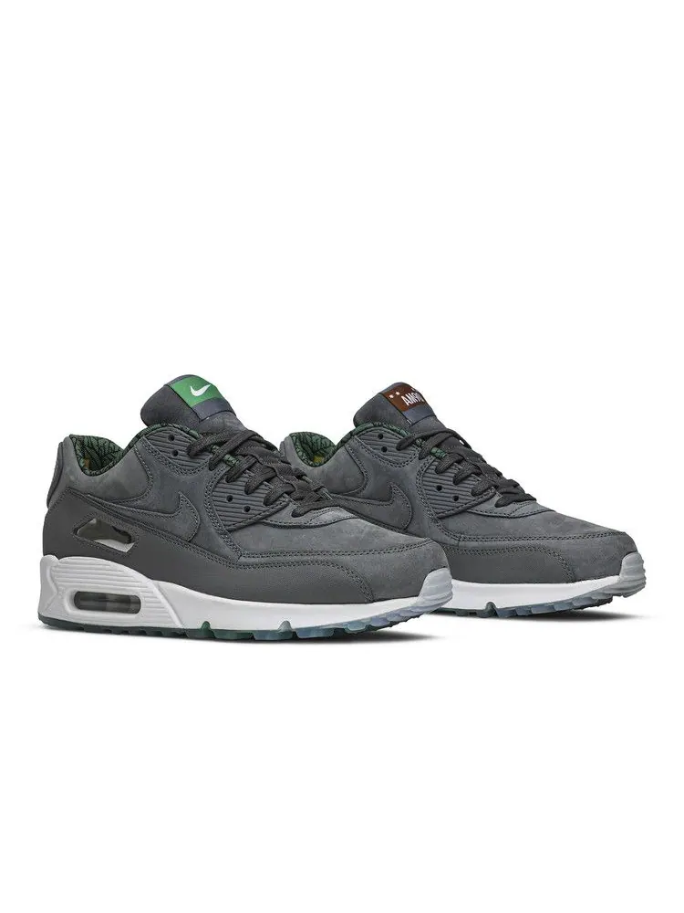 Кроссовки Nike Air Max 90 PRM QS 'Chicago' — изображение 9 из 9, серый/темный серый