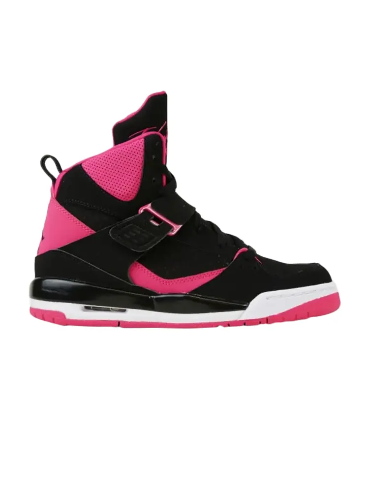 Кроссовки Air Jordan Jordan Flight 45 High IP GS 'Black Vivid Pink' — изображение 1 из 1, черный