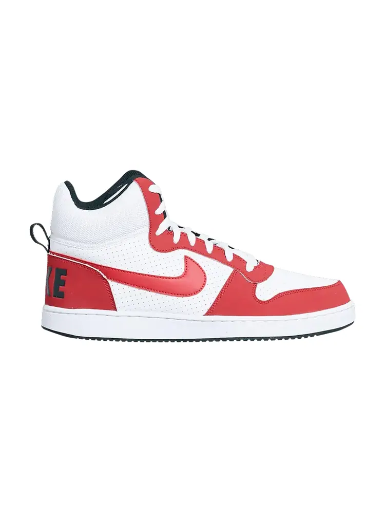 Кроссовки Court Borough Mid 'White Gym Red' — изображение 1 из 1, белый красный