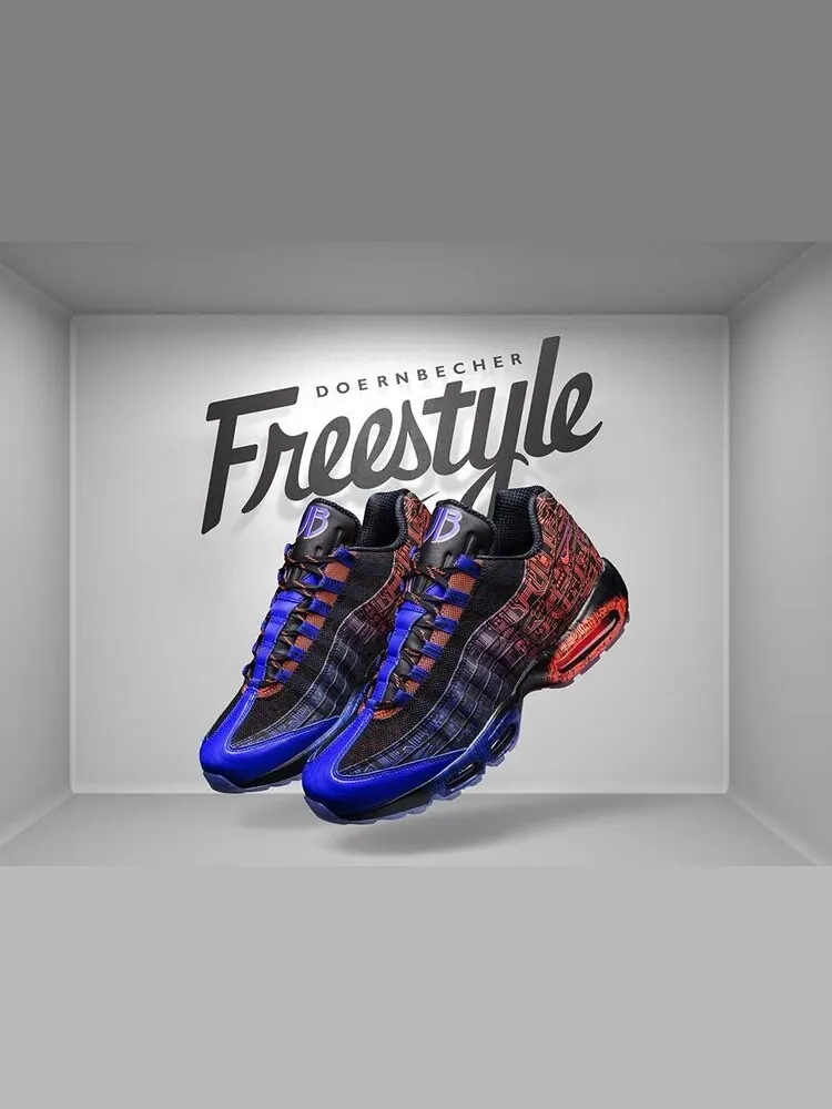 Кроссовки Nike Air Max 95 Premium BG 'DB' — изображение 2 из 4, черный