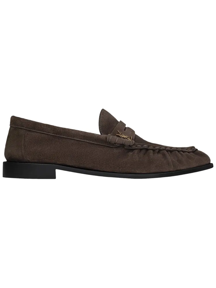 Кроссовки Saint Laurent Le Loafer Supple 'Dark Brown' — изображение 1 из 1, коричневый