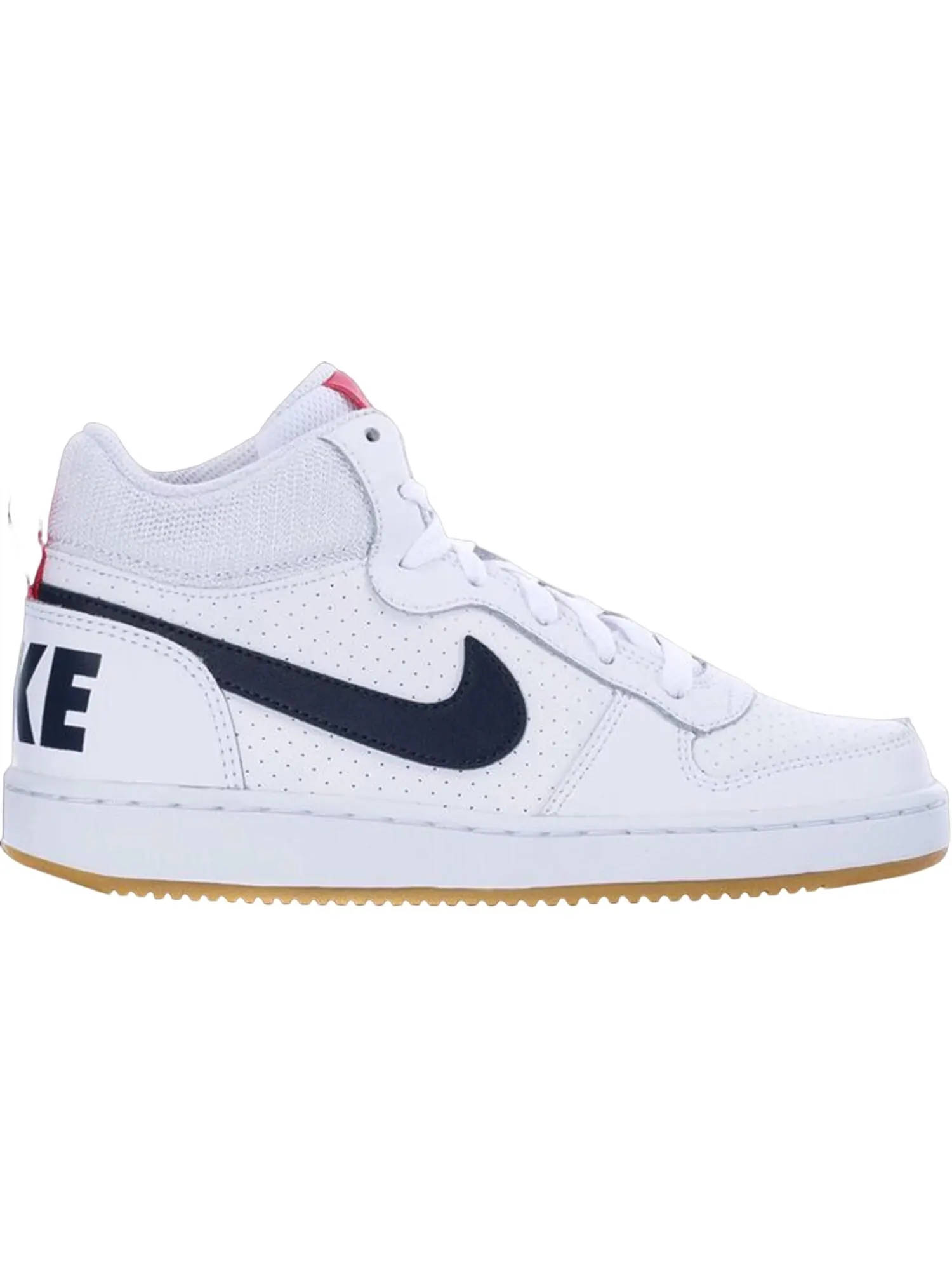 Кроссовки Nike Court Borough Mid GS — изображение 1 из 1, белый/мультиколор