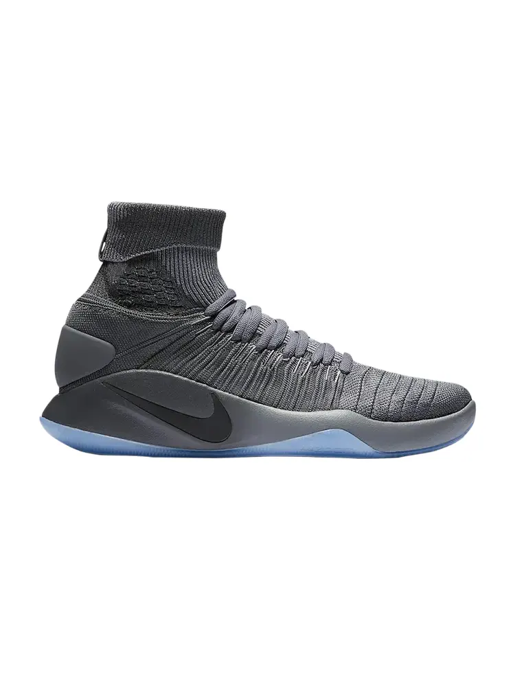 Кроссовки Nike Hyperdunk 2016 Flyknit 'Dark Grey' — изображение 1 из 1, серый