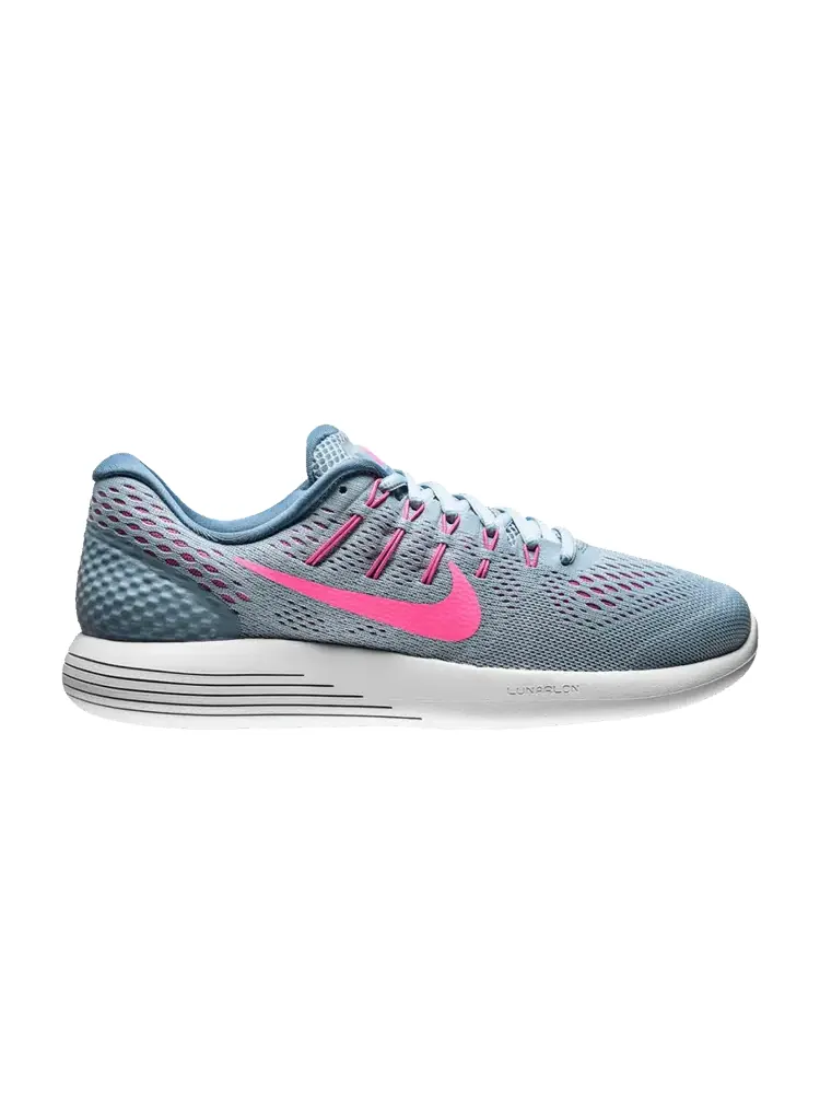 Кроссовки Nike Wmns LunarGlide 8 'Blue Grey Pink Blast' — изображение 1 из 1