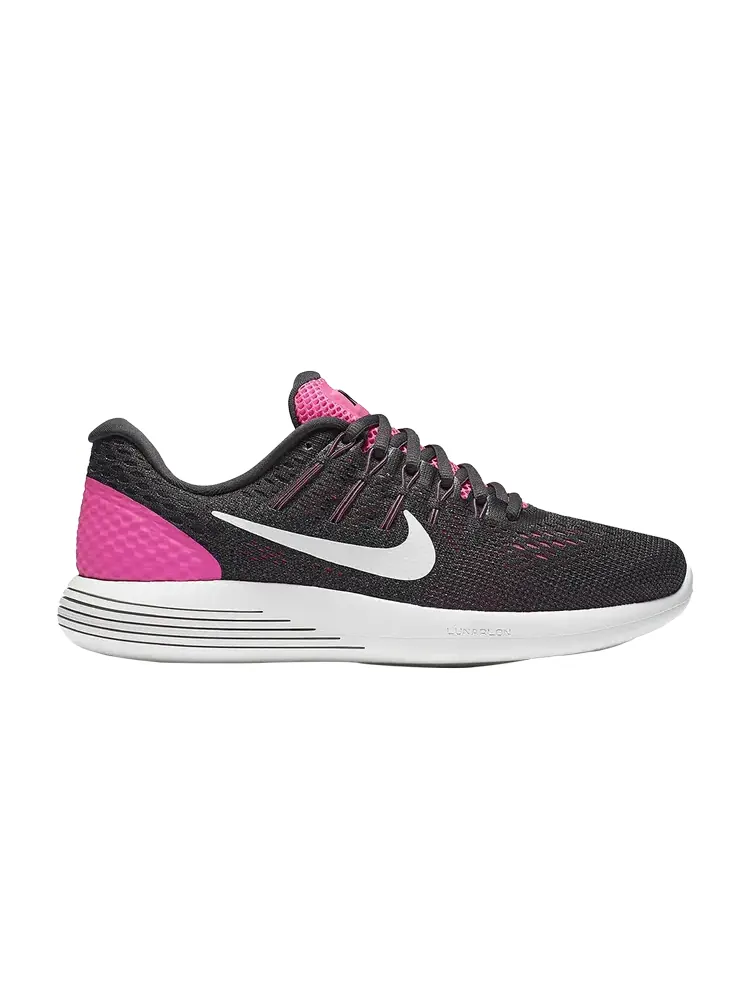 Кроссовки Nike Wmns Lunarglide 8 'Anthracite Pink' — изображение 1 из 1, черный