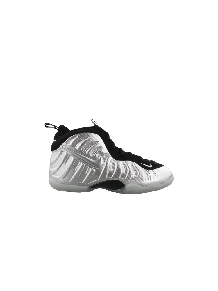 Кроссовки Nike Little Posite Pro PS 'Metallic Silver' — изображение 1 из 1, серебряный