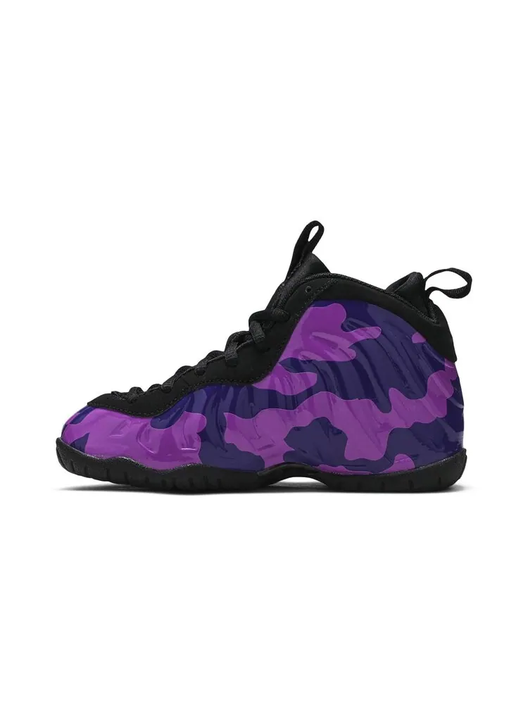 Кроссовки Nike Little Posite Pro PS — изображение 3 из 4, фиолетовый