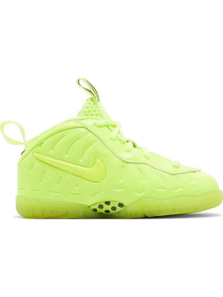 Кроссовки Nike Little Posite One TD 'Volt' — изображение 1 из 8, желтый