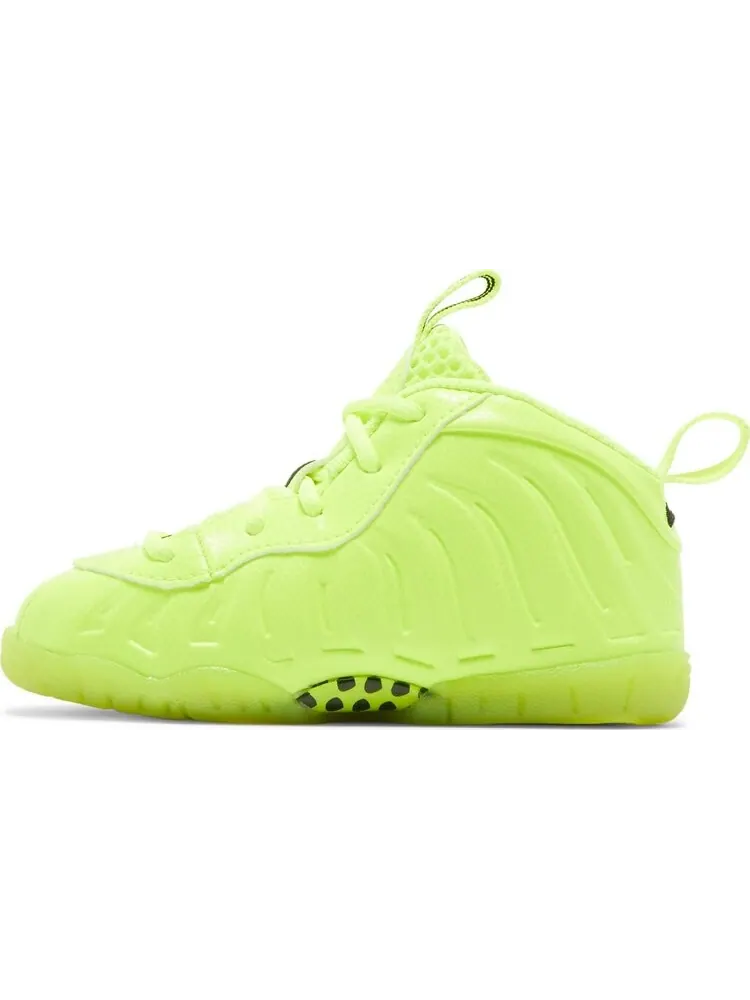 Кроссовки Nike Little Posite One TD 'Volt' — изображение 3 из 8, желтый