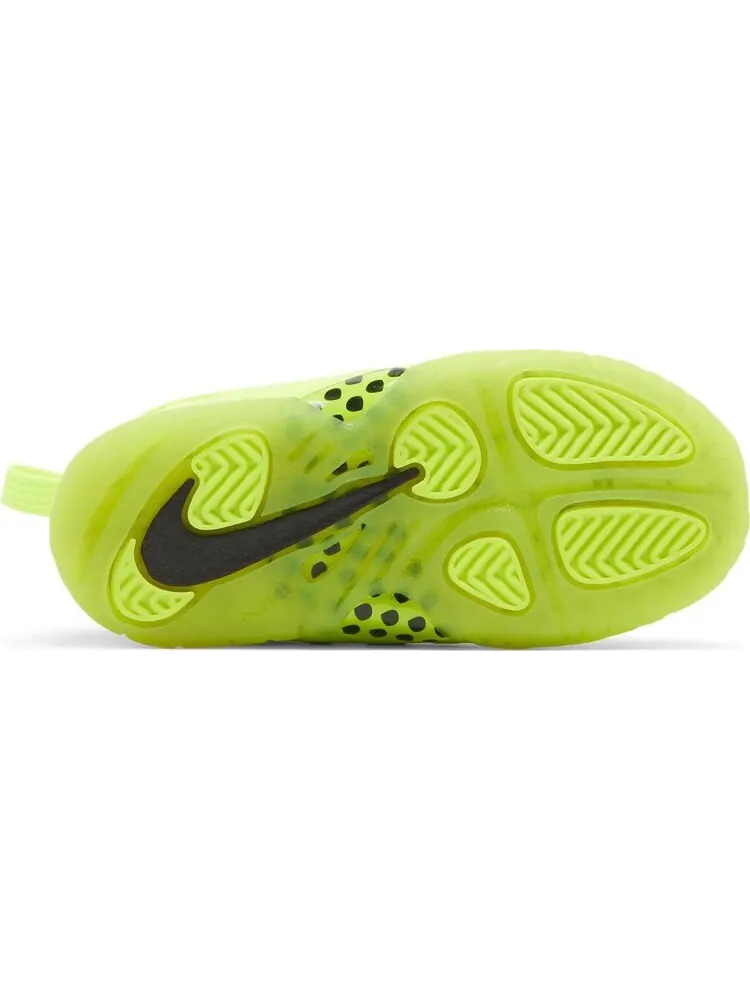 Кроссовки Nike Little Posite One TD 'Volt' — изображение 4 из 8, желтый