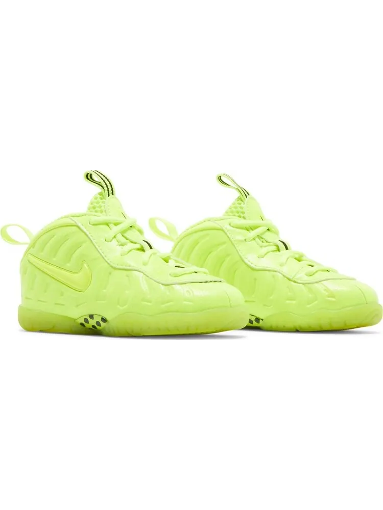 Кроссовки Nike Little Posite One TD 'Volt' — изображение 8 из 8, желтый