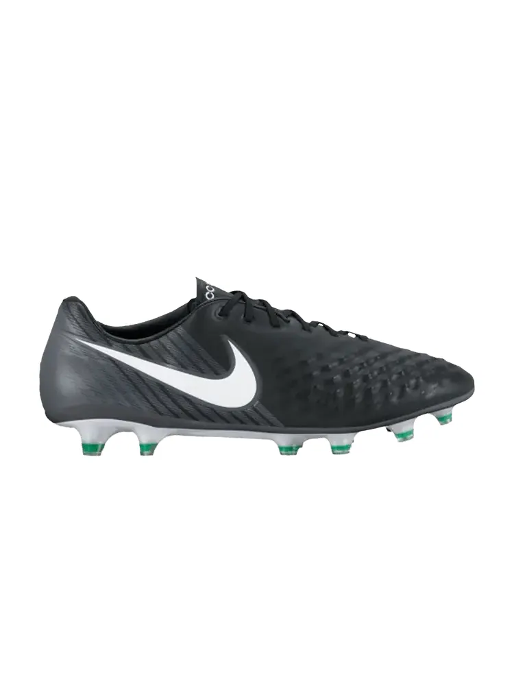 Кроссовки Magista Opus 2 FG 'Black Stadium Green' — изображение 1 из 1, черный зеленый