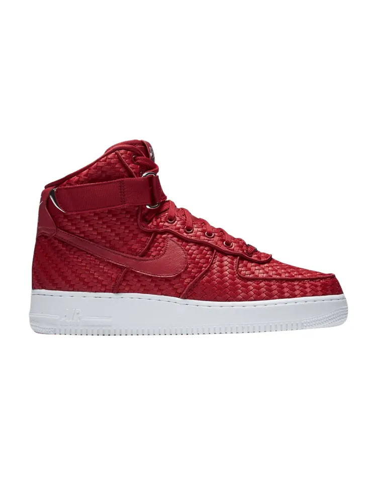 Кроссовки Nike Air Force 1 High '07 LV8 Woven 'Gym Red' — изображение 1 из 5, красный/красный-белый