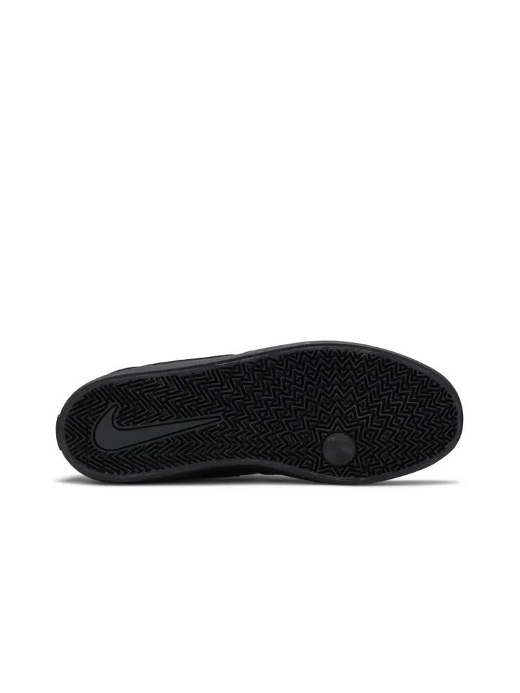 Кроссовки Nike Check Solarsoft Canvas SB 'Triple Black' — изображение 4 из 4, черный