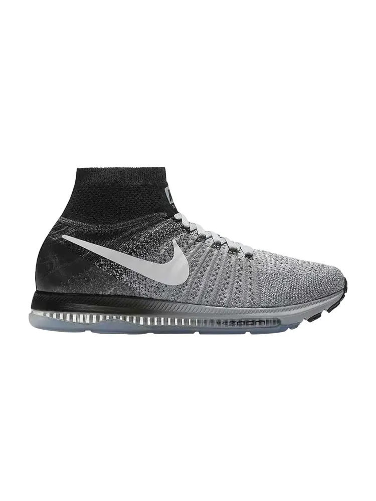 Кроссовки Nike Zoom All Out Flyknit 'Oreo' — изображение 1 из 1, серый