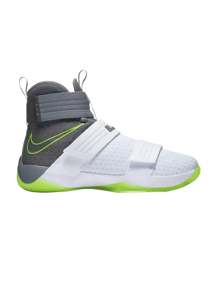 Кроссовки Nike LeBron Soldier 10 'Dunkman' — изображение 1 из 1, белый